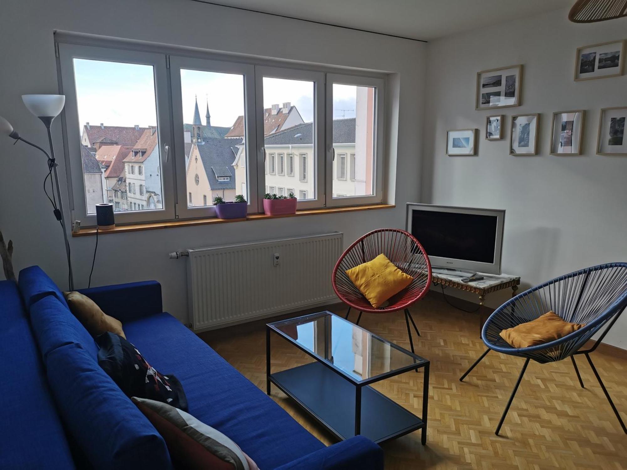 Logement Colmar Centre Avec Parking Экстерьер фото